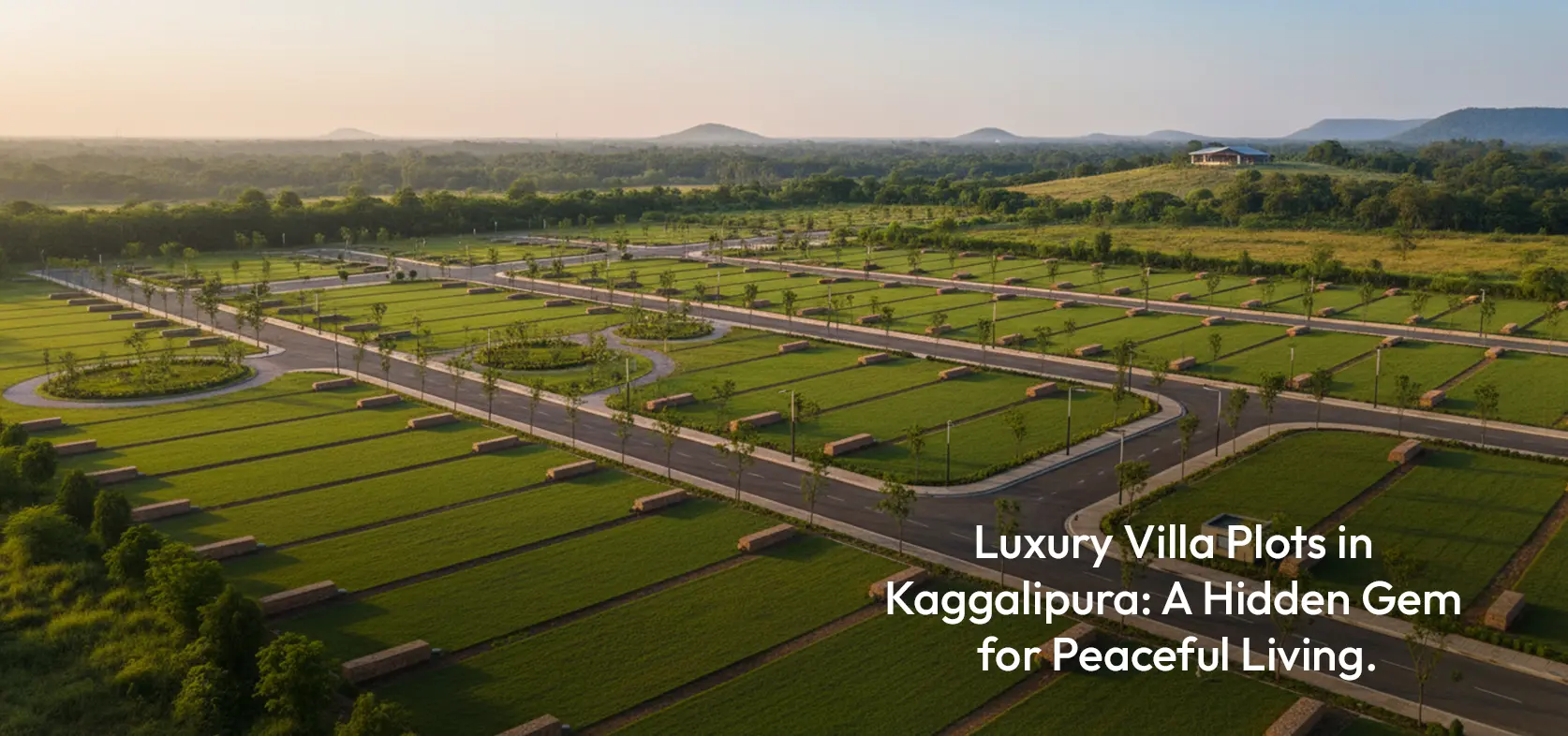 Luxury Villa Plots in Kaggalipura: A Hidden Gem for Peaceful Living