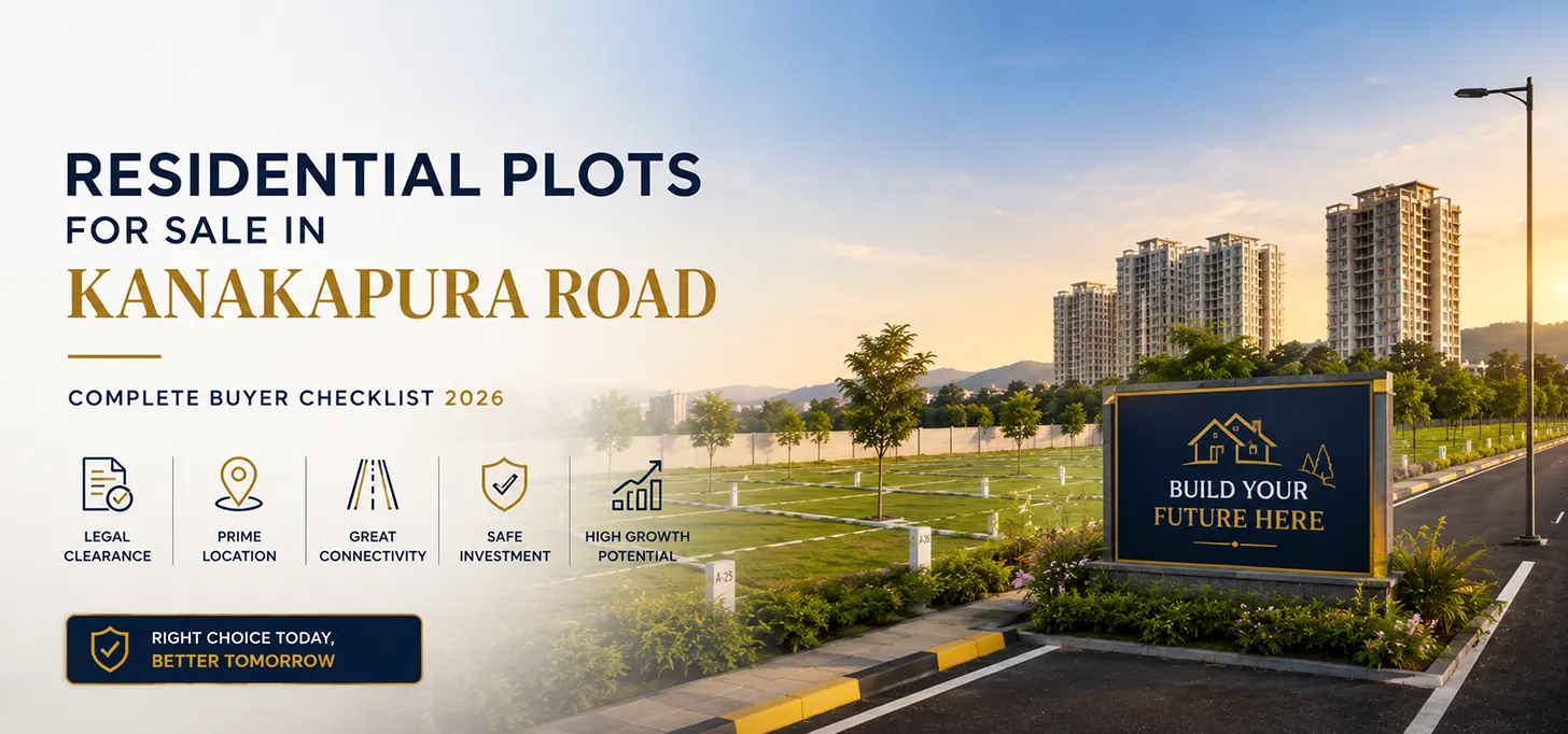 Residential Plots for Sale in Kanakapura Road — Complete Buyer Checklist 2026